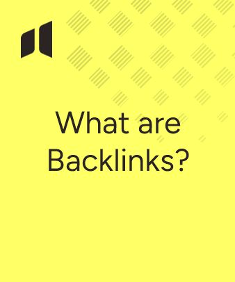 Backlinks linking websites to show SEO authority